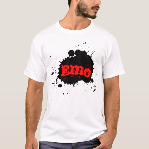 Emo målar splatteren tee