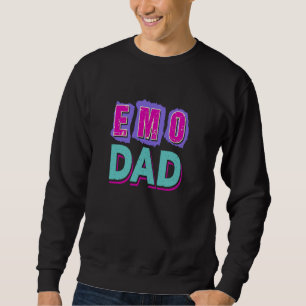 Emo Pappa Citote Emo Music Alternative Band Punk S Lång Ärmad Tröja