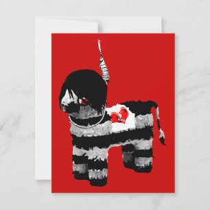 emo pinata inbjudningar