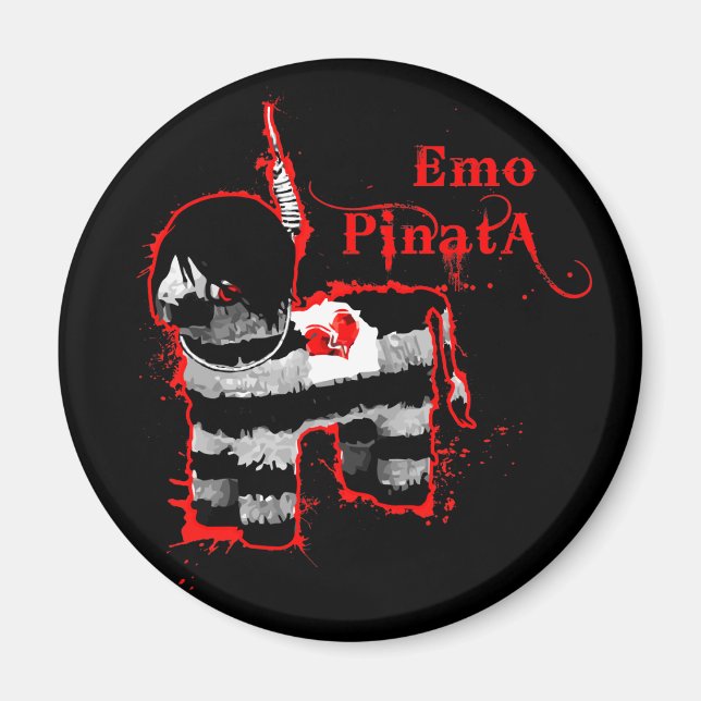 emo pinata magnet (Framsidan)