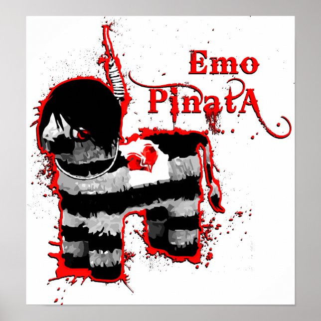 emo pinata poster (Framsidan)
