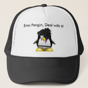 Emo pingvin, Emo Pengin, avtal med den! Truckerkeps