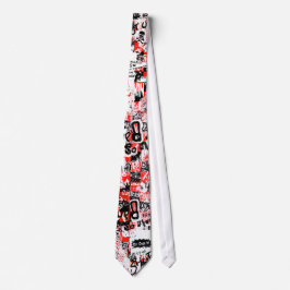 Emo Punk Grunge Neck Tie Slips