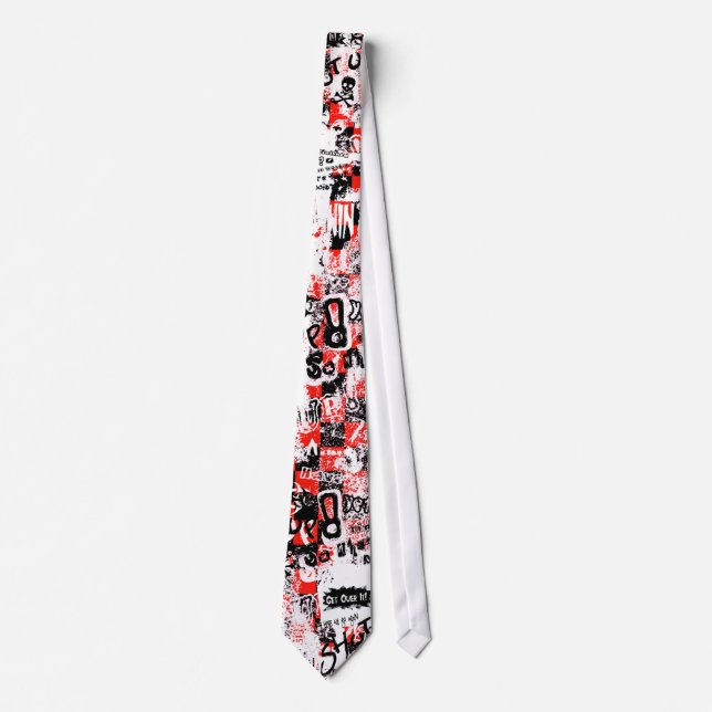 Emo Punk Grunge Neck Tie Slips (Framsida)