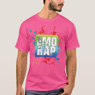 Emo Rap och Emo Hip hop Splatter Rapper T Shirt