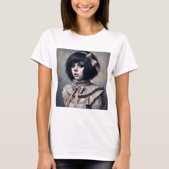 Emo Rosett band och Ruffles T Shirt (Framsida)