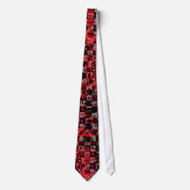 Emo Scene Red & Black Slips