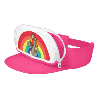 Emo Screamo Unicorn med en regnbåge!