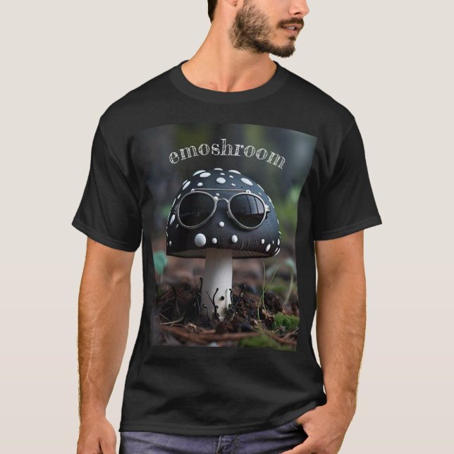 Emo Shroom T Shirt (Framsida)
