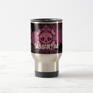 EMO-skalle 15 uns. Rostfritt ståltravel mugkopp Resemugg