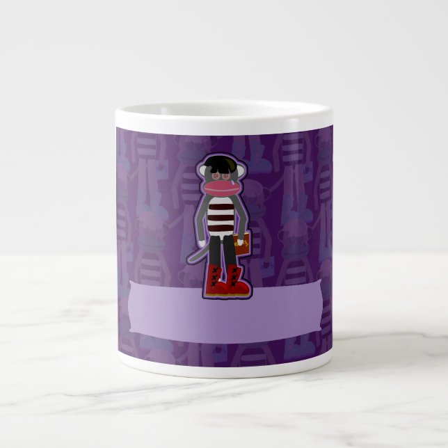 Emo Sockmonkey Jumbo Mugg (Framsidan)