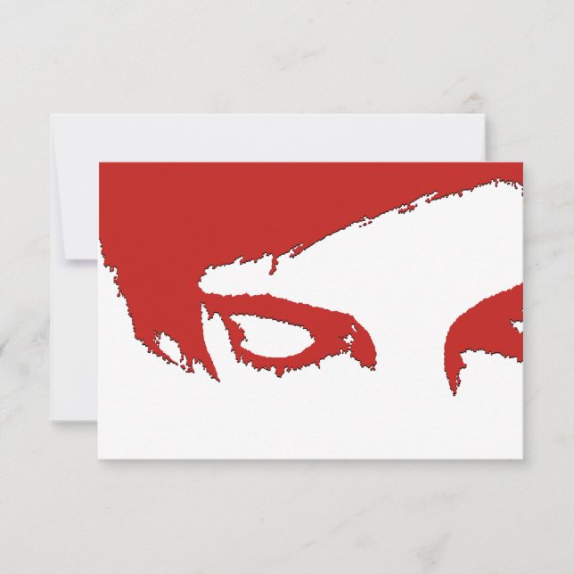 emo stil inbjudningar (Framsida)