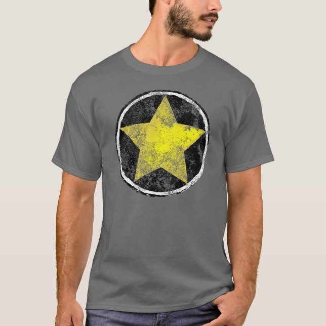 Emo stjärna t shirt (Framsida)