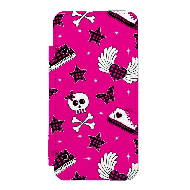 Emo symboler incipio iPhone wallet skal (Folio Framsidan)