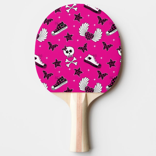 Emo symboler pingisracket (Framsidan)