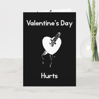 Emo valentin kort för dag