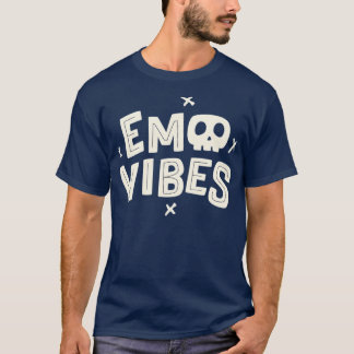 Emo Vibes Pastel Goth Emo-segmentkläder med Emo T Shirt