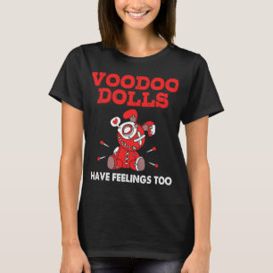 Emo Voodoo Dolls har känslor för Halloween Gothi T Shirt