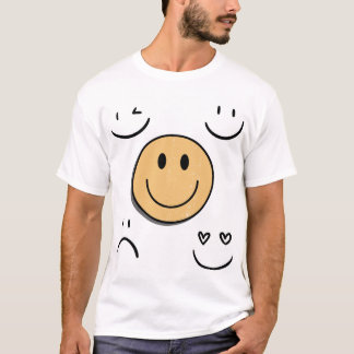 Emociones , caritas y animados  t shirt