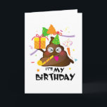 Emoji 5th Birthday Kids for Girls Funny Party Kort<br><div class="desc">Emoji Födelsedagsfest Funny tShirt</div>