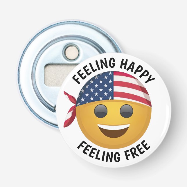 Emoji Ansikte Flasköppnare (Framsidan)