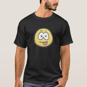 Emoji: Ansikte med den Klibbade-Ut tungan och Tröja