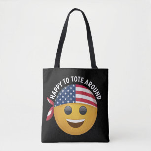 Emoji Ansikte Tygkasse