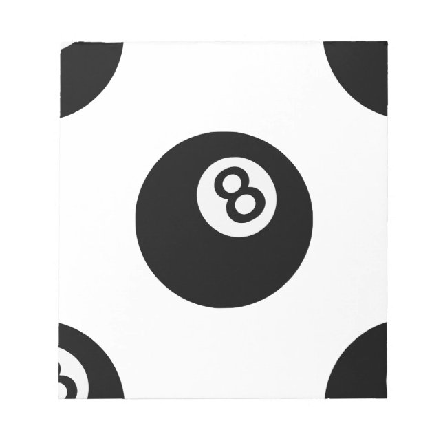 emoji åtta boll anteckningsblock (Framsida)