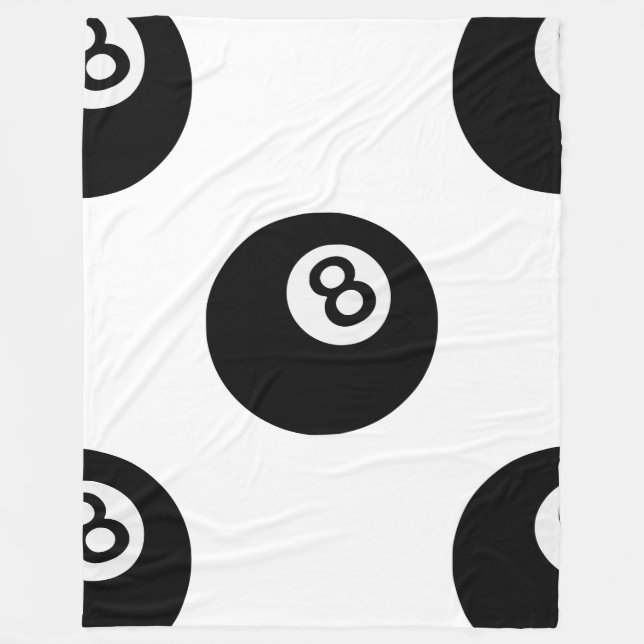 emoji åtta boll filt (Framsidan)