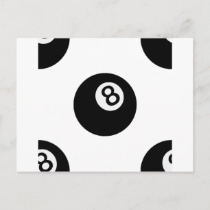 emoji åtta boll vykort