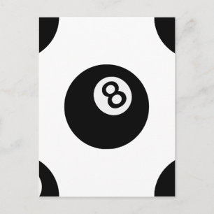 emoji åtta boll vykort