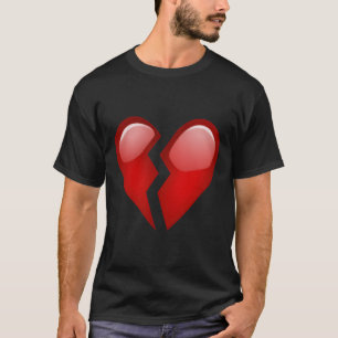 Emoji Brken Heart-avbrottet saknade din förlorade. T Shirt