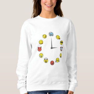 Emoji Clock Sweatshirt T Shirt