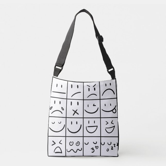 EMOJI CROSSBODY BAG AXELVÄSKA (Framsida)