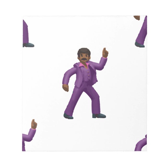 Emoji Dancing Man Anteckningsblock (Framsida)