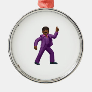 Emoji Dancing Man Julgransprydnad Metall