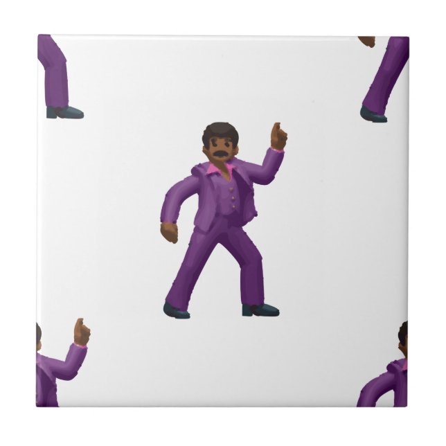 Emoji Dancing Man Kakelplatta (Framsidan)
