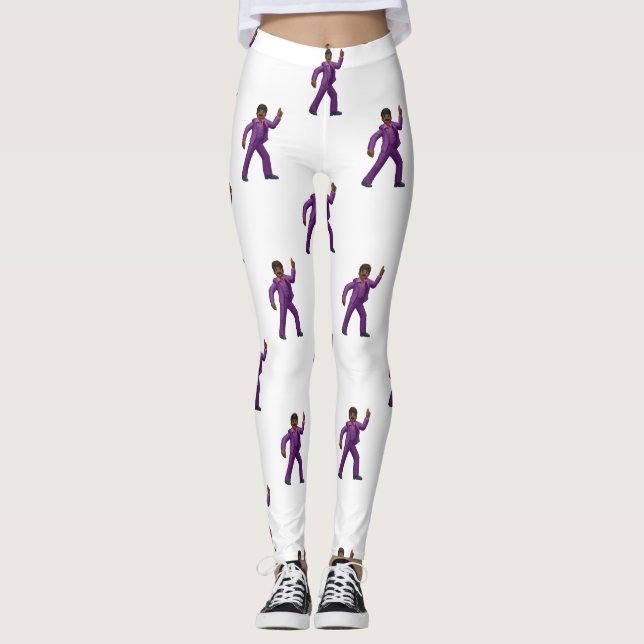 Emoji Dancing Man leggings (Framsida)