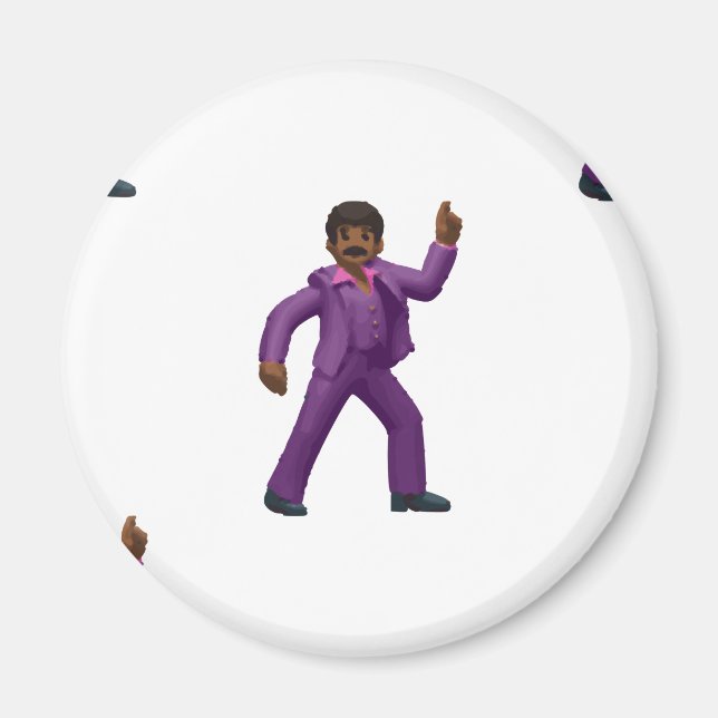 Emoji Dancing Man Magnet (Framsidan)