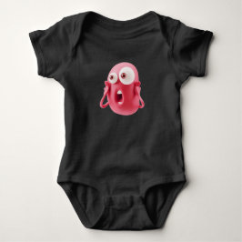 Emoji-design Bebis Onesie T Shirt