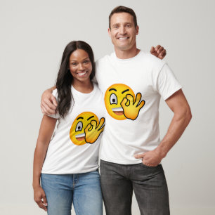 Emoji Design T-Shirt av hög kvalitet