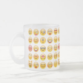 emoji frostad glasmugg