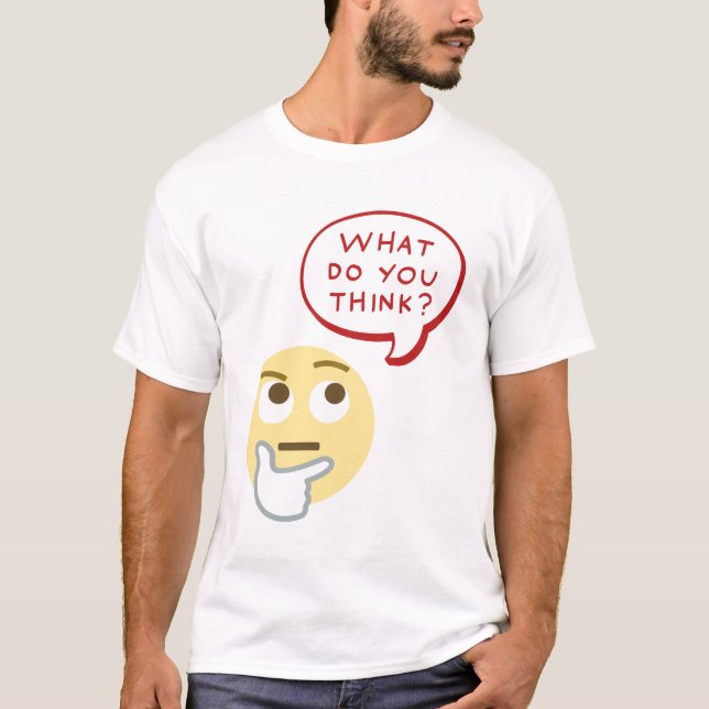 Emoji Funny T-Shirt (Framsida)