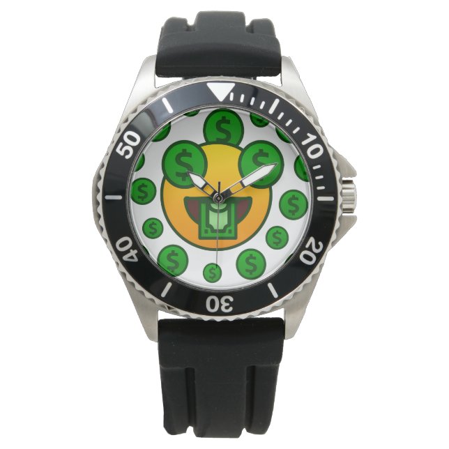 Emoji galenskap armbandsur (Framsida)