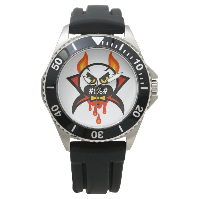 Emoji galenskap armbandsur (Framsida)