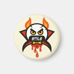 Emoji galenskap magnet