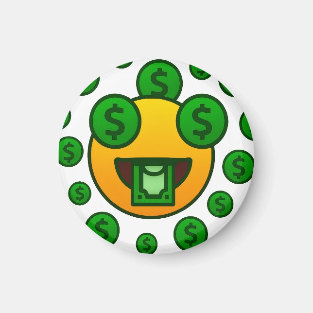 Emoji galenskap magnet (Framsidan)
