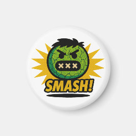 Emoji galenskap magnet