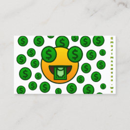 Emoji galenskap visitkort
