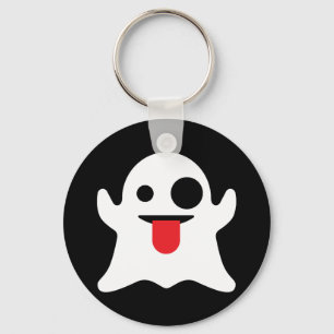 Emoji Ghost Nyckelring